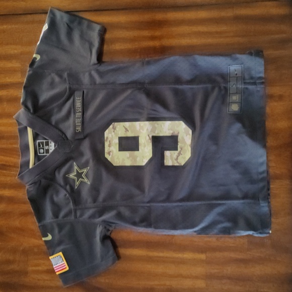 NFL Dallas Cowboys Tony Romo Nike Youth Salute to Service Jersey - Picture 1 of 8